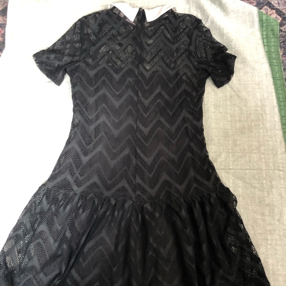 Crochet with slip dress. - Picture 4 of 10